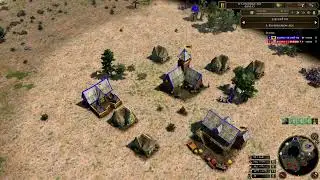 Germans vs U.S.A on Central Asia Map | High-Skill Players Showdown | AOE III