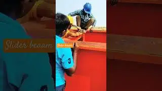 slider beam launcher erection 200 ton four line bridge Ed09
