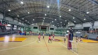 SBCA vs SAN PABLO COLLEGE,  NCAA SOUTH Juniors Women Volleyball Division
