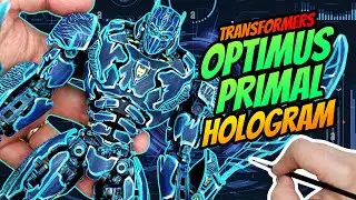 How to custom paint: Transformers Optimus Primal. Hologram. Yolopark x Hasbro. Rise of the Beasts.