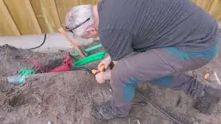 Comment passer un énorme câble électrique 2x25mm²  dans une gaine de 90 sans tire-fil, sur 25m ?