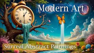 Exploring the Art of Abstract Movement - 4k - No Sound