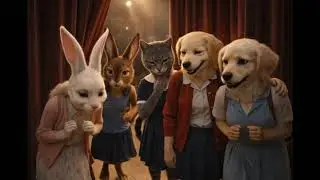 Talent Show Night At The Animal School🐱🐶||#kids||#viral||#trending||#shortvideos||#cat||#dog||#funny