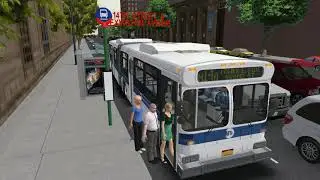 OMSI 2: NEU Remastered 0.7 | Rt: M14A | Rogiers Square → L.E.S-Canal St | D60HF
