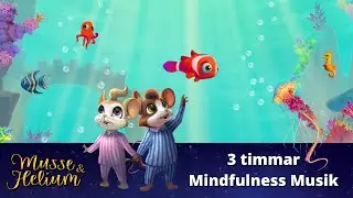 3 timmar Avkopplande Mindfulness | Akvarium | Meditation | Dags att Sova | Lugnande Zen Musik