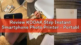 Review KODAK Step Instant Smartphone Photo Printer - Portable Mini Color Wireless Mobile Printer - Z