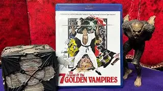 THE LEGEND OF THE 7 GOLDEN VAMPIRES (SHOUT FACTORY) BLU RAY UNBOXING
