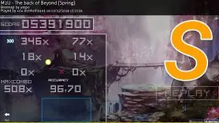 osu! | 404 AimNotFound | M2U - The back of Beyond [Spring] 96.70% FC 147pp #1