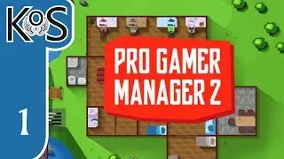 Pro Gamer Manager  2 (LIVESTREAM) Ep 1:  - First Look - Let's Play, Gameplay