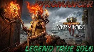 Pyromancer - Legend True solo - Mace/Coruscation - Righteous Stand - Warhammer Vermintide 2