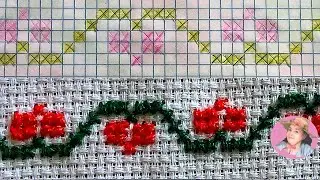 Tutorial para principiantes de guia en punto de cruz #636