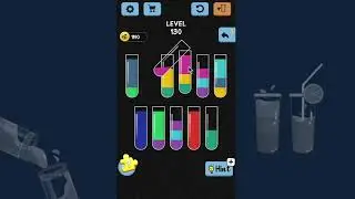 🧪Water Color Sort Level 130 - 🧑&zwj;🏫Walkthrough Solution Gameplay - IOS/Android📲