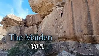 The Maiden**** (V0 R) Flash - Hueco Tanks