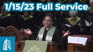 Full Worship Service 1/15/23 - Polk Street United Methodist Church [CC]