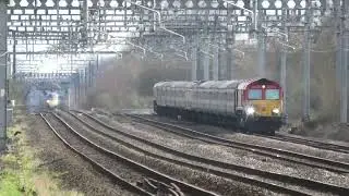 66050 TnT 66070 - The Cwm and Glo @ Charfield & Bishton , 09-03-24