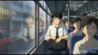 Quiet Ghibli Days | A Silent Morning, Distance & Love in a Cozy Home