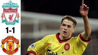 MANCHESTER UNITED VS LIVERPOOL  1 - 1  || 1997  HIGHLIGHTS