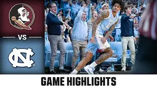 Florida State vs. North Carolina Game Highlights | 2025-26 ACC Men's Basketball