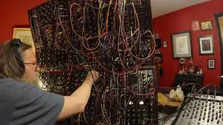 5U Modular synth Ian Fritz Jerkster Chaos Teezer Doubledecka, STG Soundlabs Waveslicer Corsynth