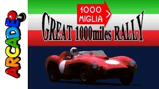 [Arcade] 1000 Miglia: Great 1000 Miles Rally (1994) Longplay