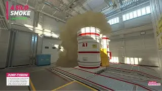 CS2 Nuke - A Silo (Heaven + Floor cover) Smoke