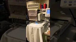 New technical frame embroidery machine🤯💥#embroidery #amazing #embroiderymachine #embroiderydesign