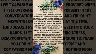 Weekly Recap Prayer: Reflect, Release & Rest in God&rsquo;s Faithfulness | Wisdom Walkers