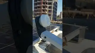 Karavan için Manuel katlanır çanak anten montajı...