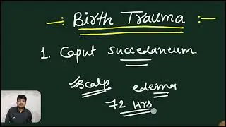 Birth Trauma pediatrics(In hindi):- What is birth trauma in baby?? #nursing #pediatricnursing #gnm
