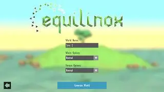 Equilinox Episode (1) World Building