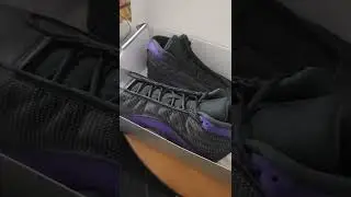 Jordan 13 court purple unboxing