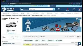 PartsAvatar website experience & walkthrough