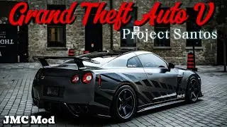 GTA 5 with Project Santos new update!!!! Quick Stream