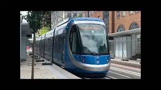 West Midlands Metro Library (Centenary Square) to Edgbaston Village testing: Thursday 7th July 2022.