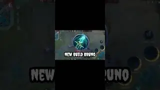 Bruno Crazy New Build Sky Piercer #brunosavage #mlbb #shorts
