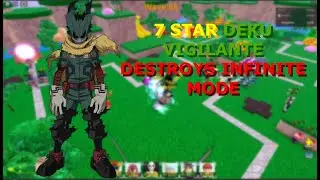 ROBLOX ASTD | DEKU 7 STAR VIGILANTE DESTROYS INF