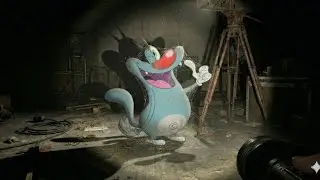 All Oggy cartoon character damage 😱 Oggy😰#ai #oggy #horror ##dark #aivideo 