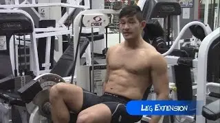 Освоение базового упражнения на разгибание ног &spades; Спортивные перчатки GymPaws
