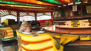 Vintage Funfair Ride At  Nottingham Goose fair