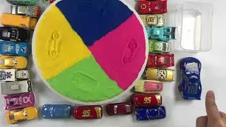 Disney car 3 toys on play-doh  / Tayo-bus toys   / kids