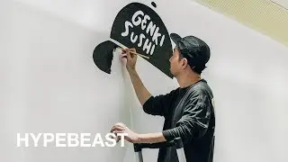 HYPEBEAST 獨家 - 日本人氣插畫家長場雄 Yu Nagaba 親繪壁畫全紀錄