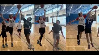PAINT BEAST TAKES NO PRISONERS 😈😈🔥🔥 (Hoops at the Beacon Ep. 1)