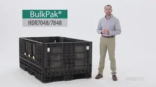ORBIS BulkPak&reg; HDR7048 & HDR7848 | Extended Bulk Containers for Oversized Automotive Parts