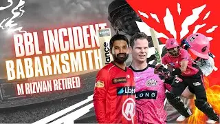 Babar Azam and Steve Smith Incident - Single Controversy BBL 2026 - Big Bash league - Sydney Sixers 