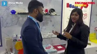 Madhuri Amin - Sales & Marketing , AMI POLYMER PVT LTD at MET & HTS 2022 EXPO at Mumbai ,Stall B-106
