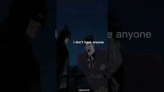 HE has no one 🥲                #dc #joker #batman #comics #zacksynder #superman #flash #wonderwoman