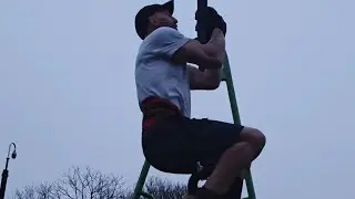 GAJ&rsquo;S URBAN SPORTS | 22KG WEIGHTED CHIN UPS! | 7 Sets = 114 Reps! | Monday 26th January (4K 60FPS)