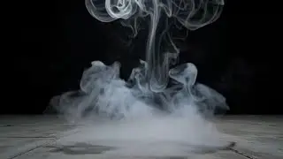 Smoke black screen | Smoke animation on black background