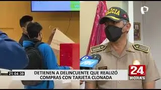 Cercado de Lima: capturan a sujeto que recogía PlayStation comprada con tarjeta clonada
