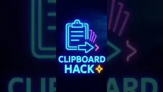 Never lose your copied text again &mdash; secret Clipboard History trick 🖱️✨